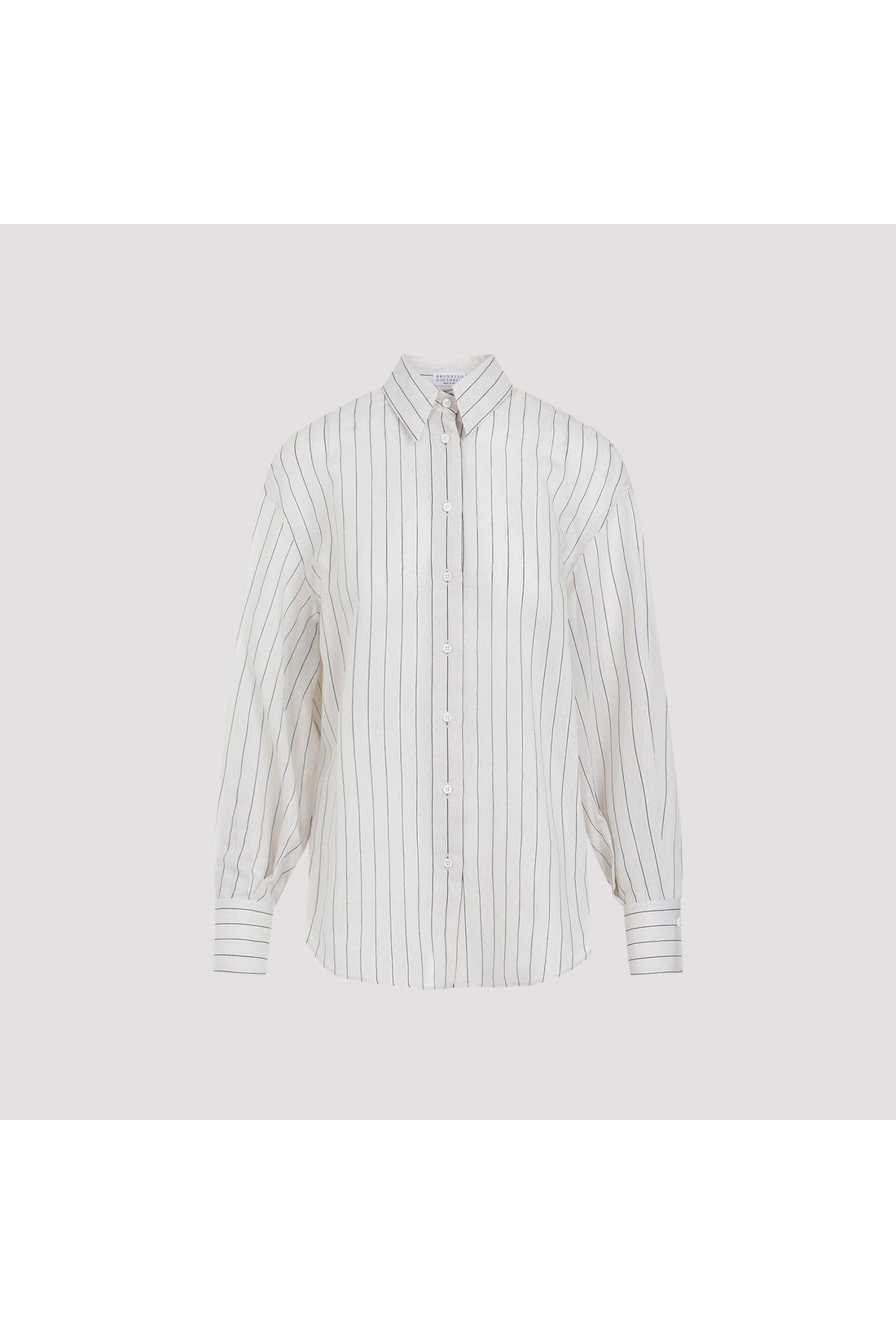 BRUNELLO CUCINELLI-OUTLET-SALE-Shirt Weiss-ARCHIVIST