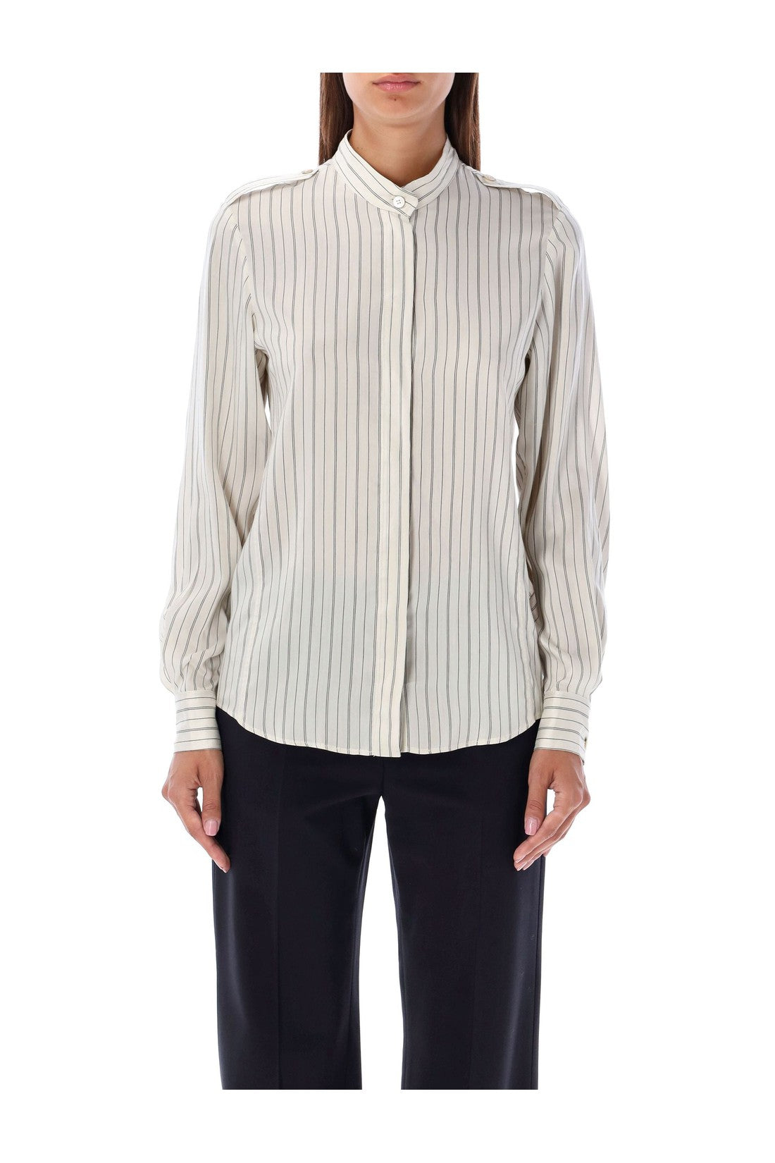 ISABEL MARANT-OUTLET-SALE-Shirt Weiss-ARCHIVIST