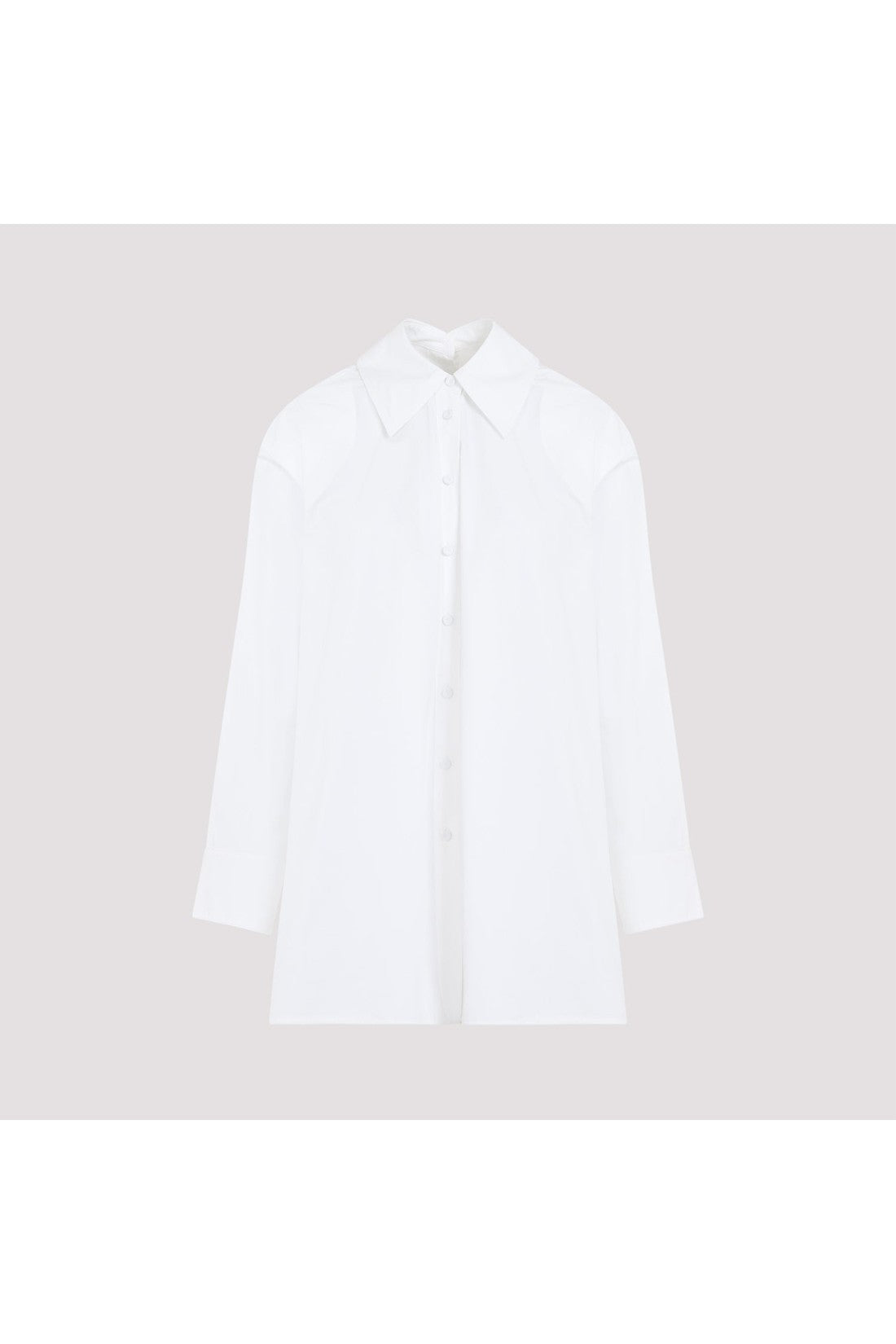 JIL SANDER-OUTLET-SALE-Shirt Weiss-ARCHIVIST