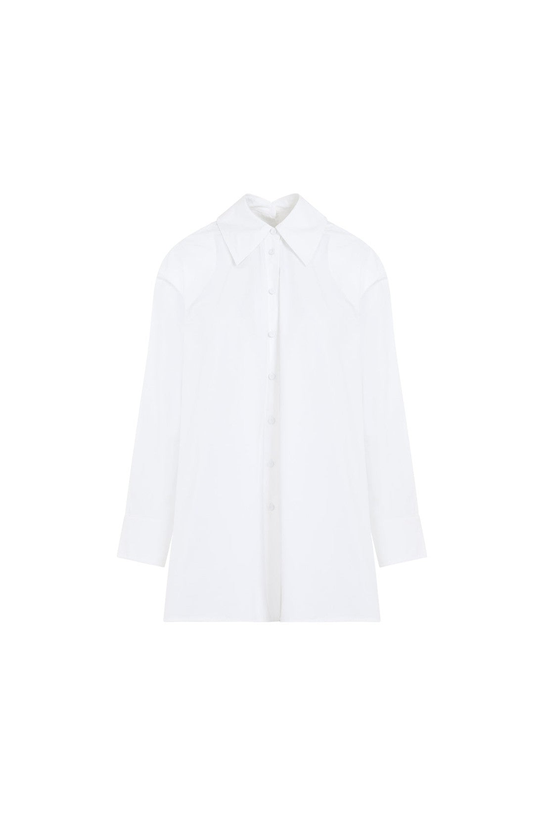 JIL SANDER-OUTLET-SALE-Shirt Weiss-ARCHIVIST