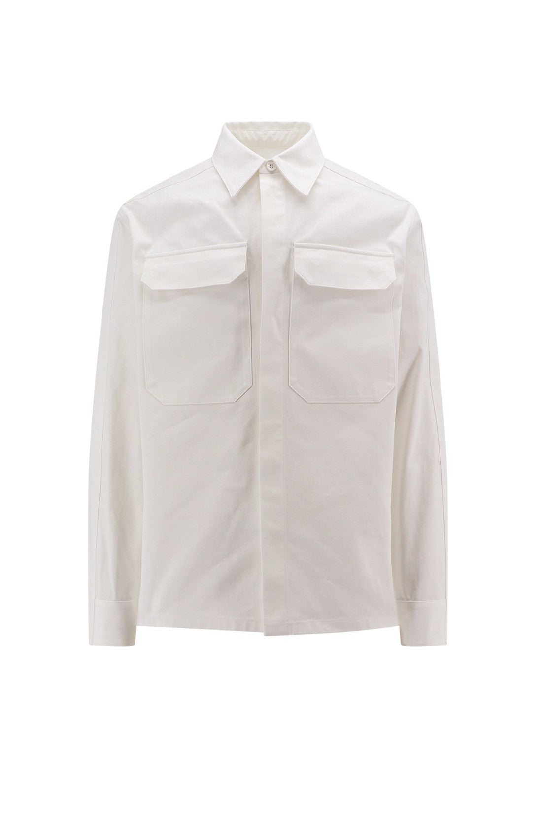 JIL SANDER-OUTLET-SALE-Shirt Weiss-ARCHIVIST