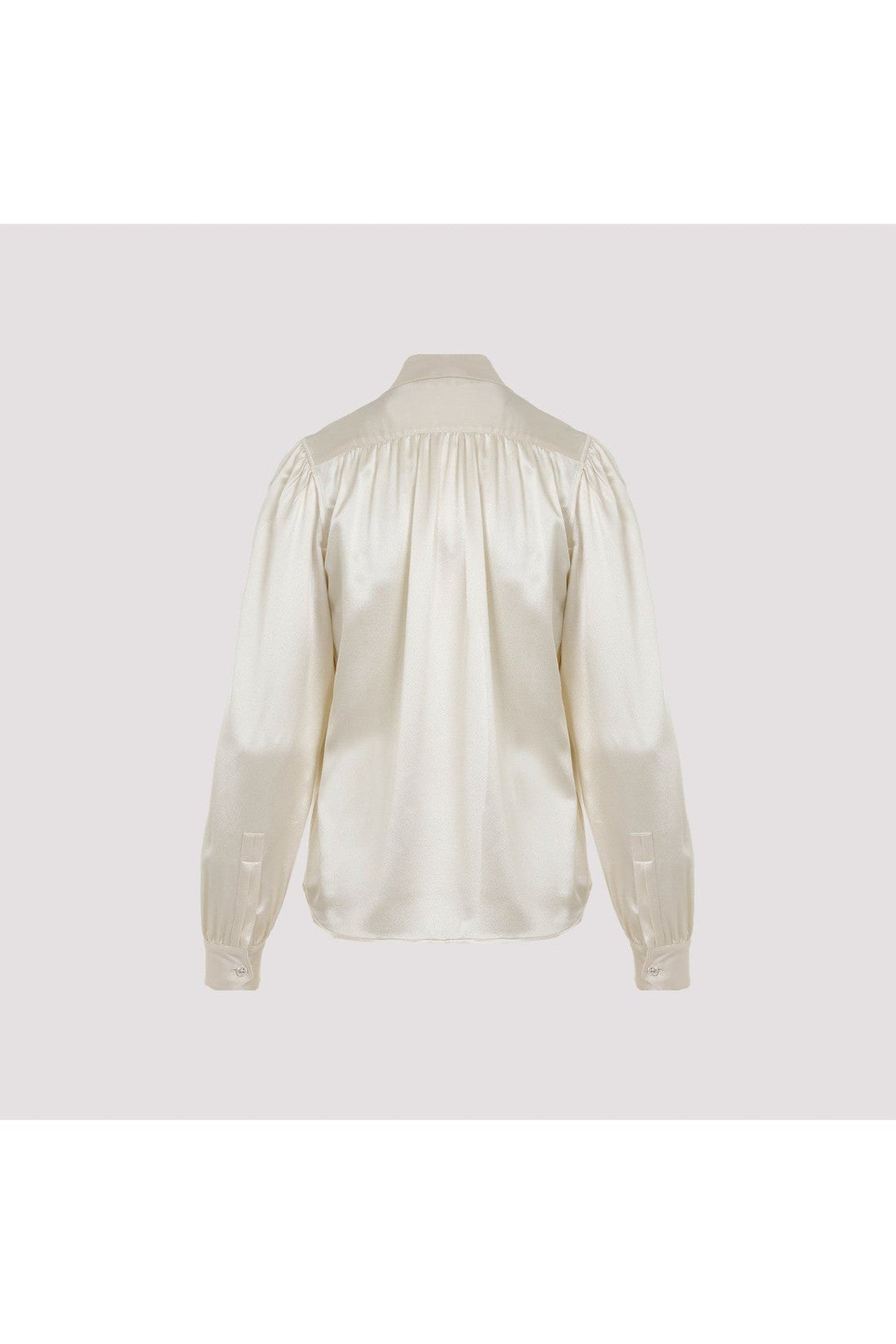 SAINT LAURENT-OUTLET-SALE-Shirt Weiss-ARCHIVIST