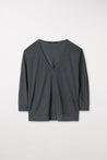 LUISA-CERANO-OUTLET-SALE-Shirt mit V-Neck-ARCHIVIST