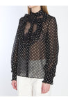 Valentino Garavani-OUTLET-SALE-Shirt with polka dots-ARCHIVIST
