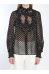 Valentino Garavani-OUTLET-SALE-Shirt with polka dots-ARCHIVIST