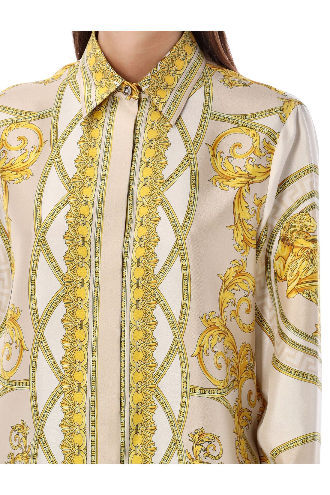 VERSACE-OUTLET-SALE-Shirts BEIGE-ARCHIVIST