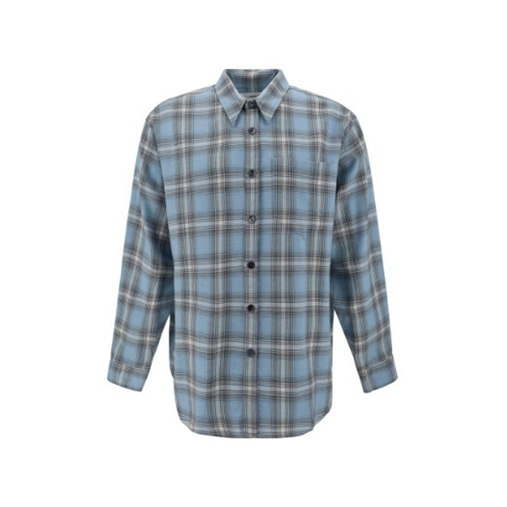 AMI PARIS-OUTLET-SALE-Shirts BLAU-ARCHIVIST