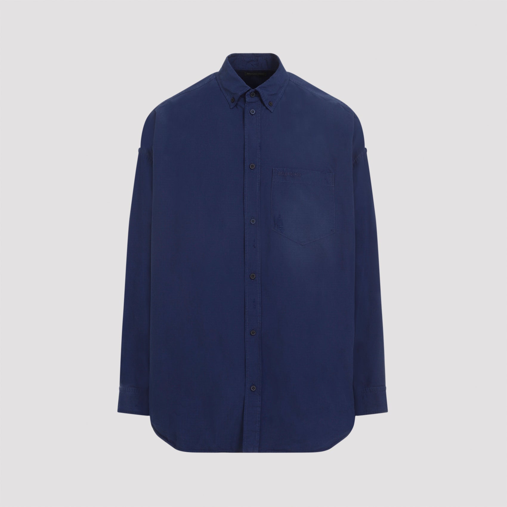 BALENCIAGA-OUTLET-SALE-Shirts BLAU-ARCHIVIST