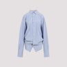 BALENCIAGA-OUTLET-SALE-Shirts BLAU-ARCHIVIST