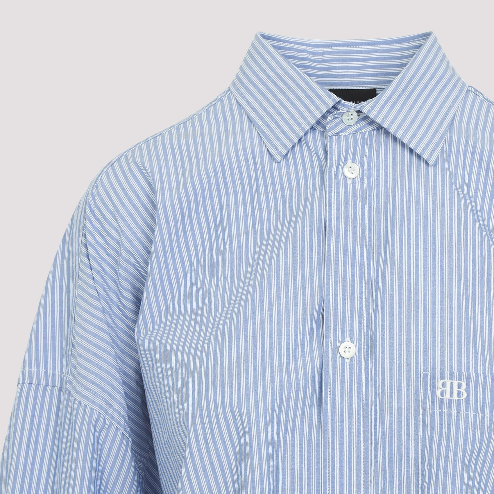 BALENCIAGA-OUTLET-SALE-Shirts BLAU-ARCHIVIST