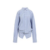 BALENCIAGA-OUTLET-SALE-Shirts BLAU-ARCHIVIST