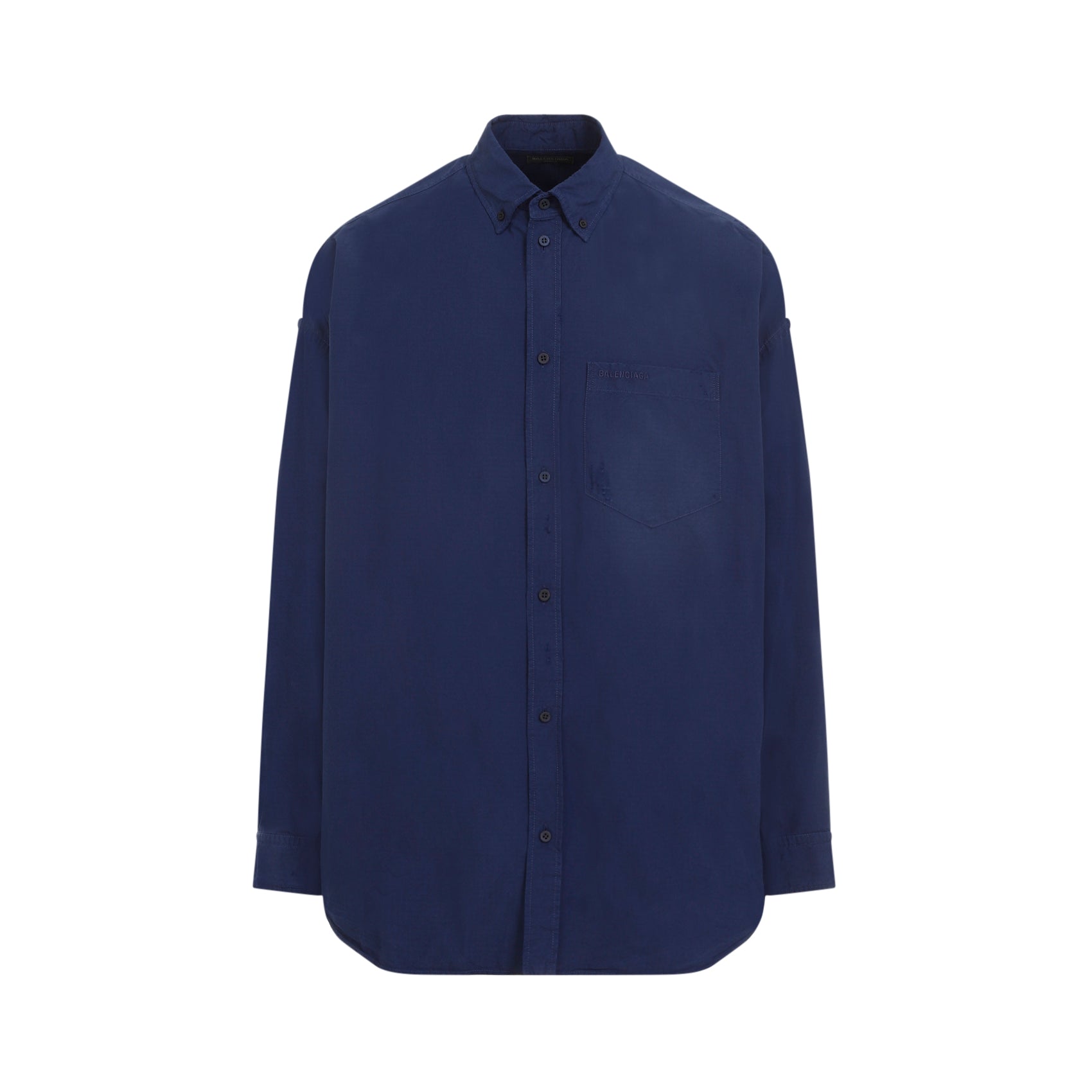 BALENCIAGA-OUTLET-SALE-Shirts BLAU-ARCHIVIST