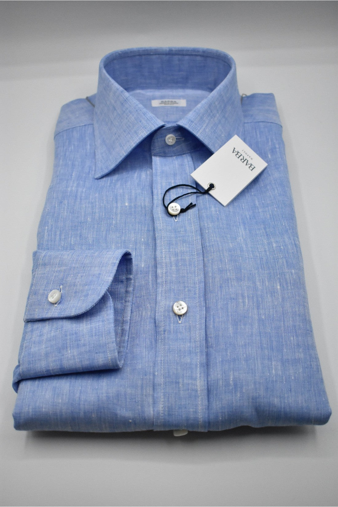 BARBA-OUTLET-SALE-Shirts BLAU-ARCHIVIST