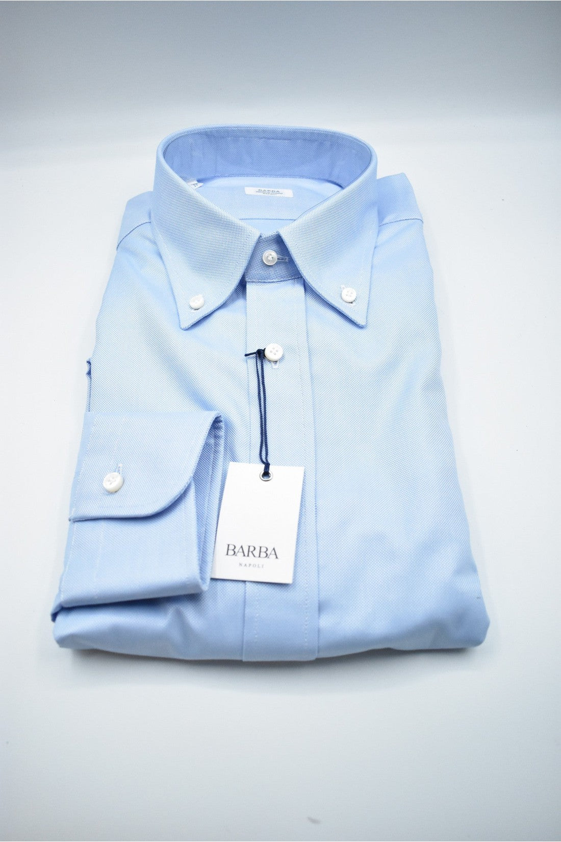 BARBA-OUTLET-SALE-Shirts BLAU-ARCHIVIST