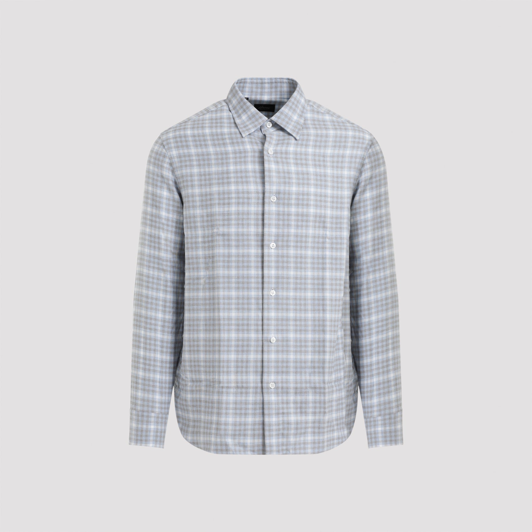 BRIONI-OUTLET-SALE-Shirts BLAU-ARCHIVIST