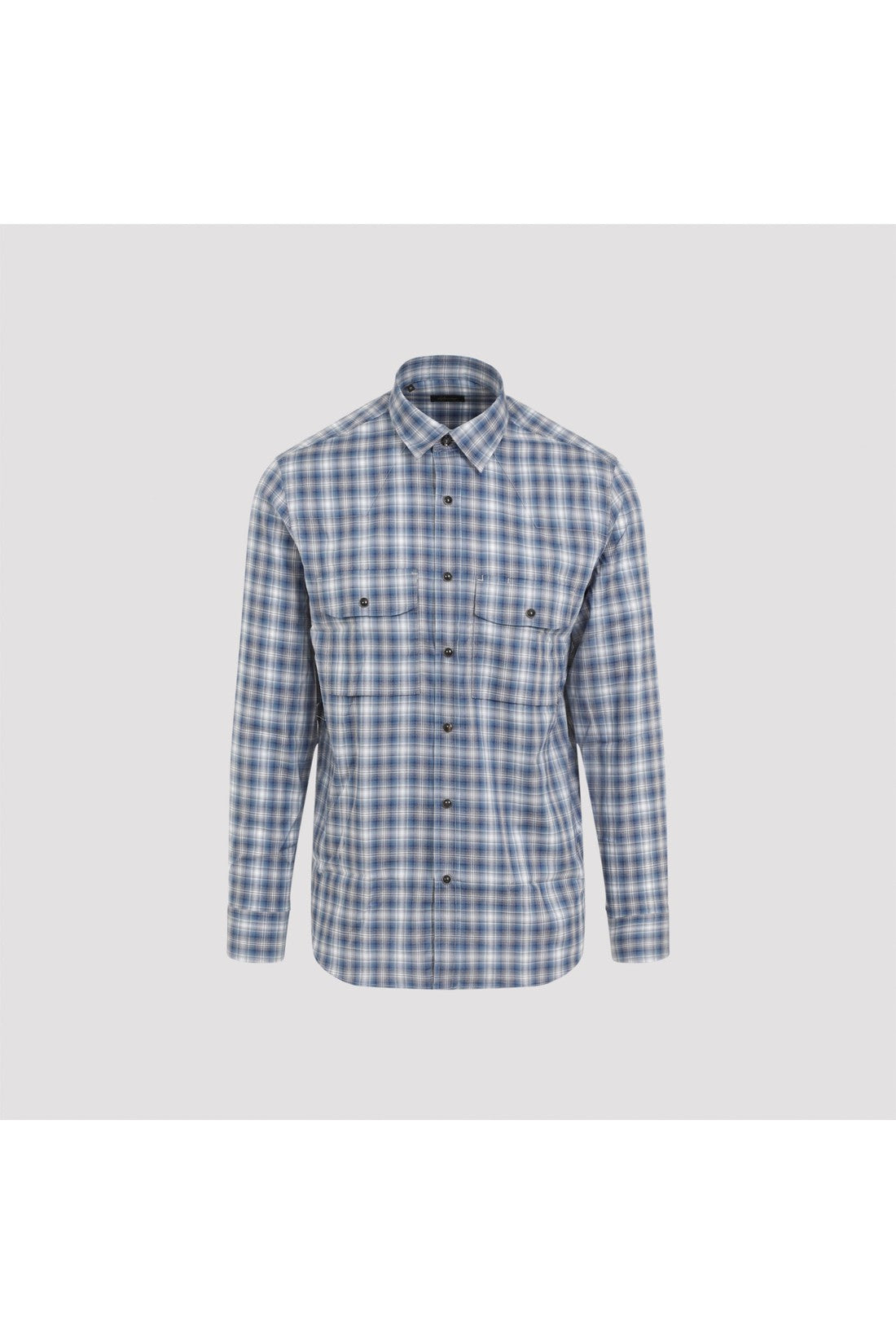 BRIONI-OUTLET-SALE-Shirts BLAU-ARCHIVIST