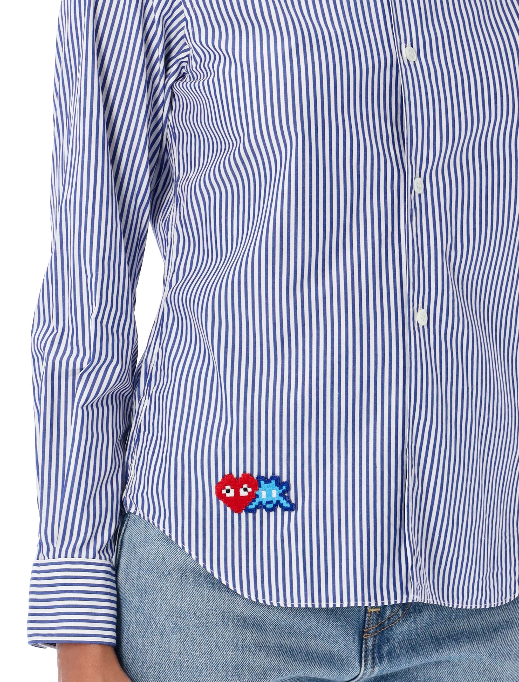 COMME DES GARÇONS-OUTLET-SALE-Shirts BLAU-ARCHIVIST