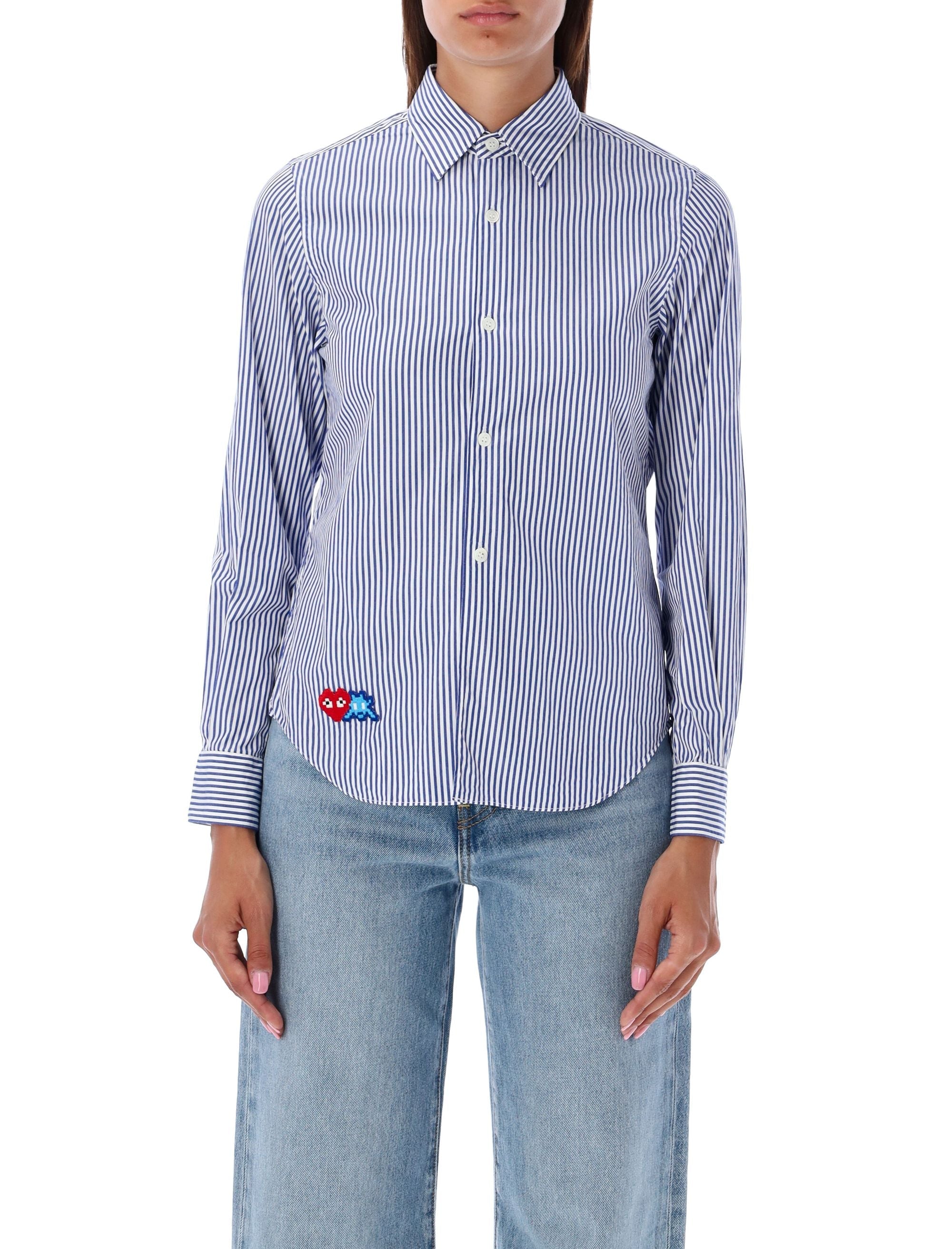 COMME DES GARÇONS-OUTLET-SALE-Shirts BLAU-ARCHIVIST