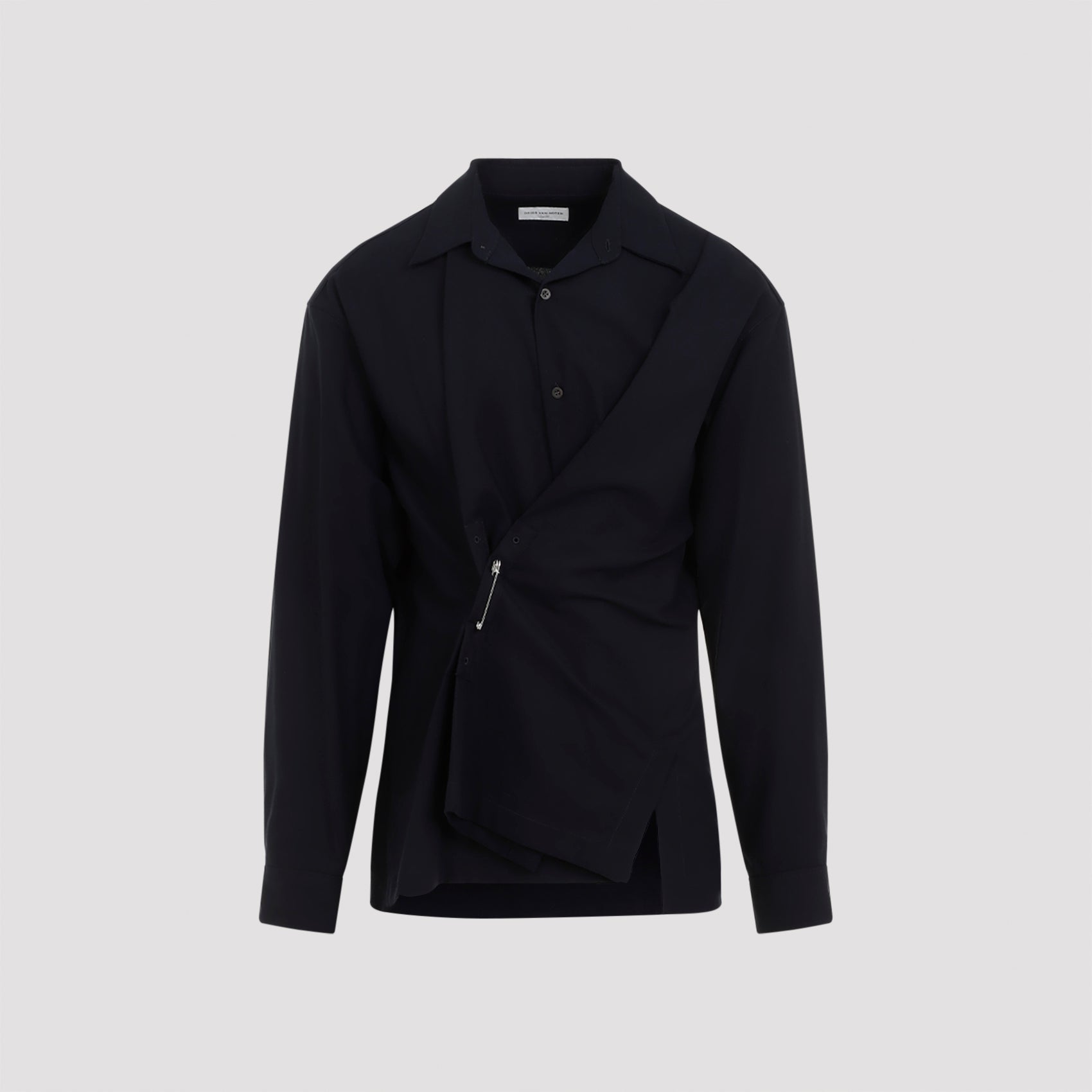 DRIES VAN NOTEN-OUTLET-SALE-Shirts BLAU-ARCHIVIST