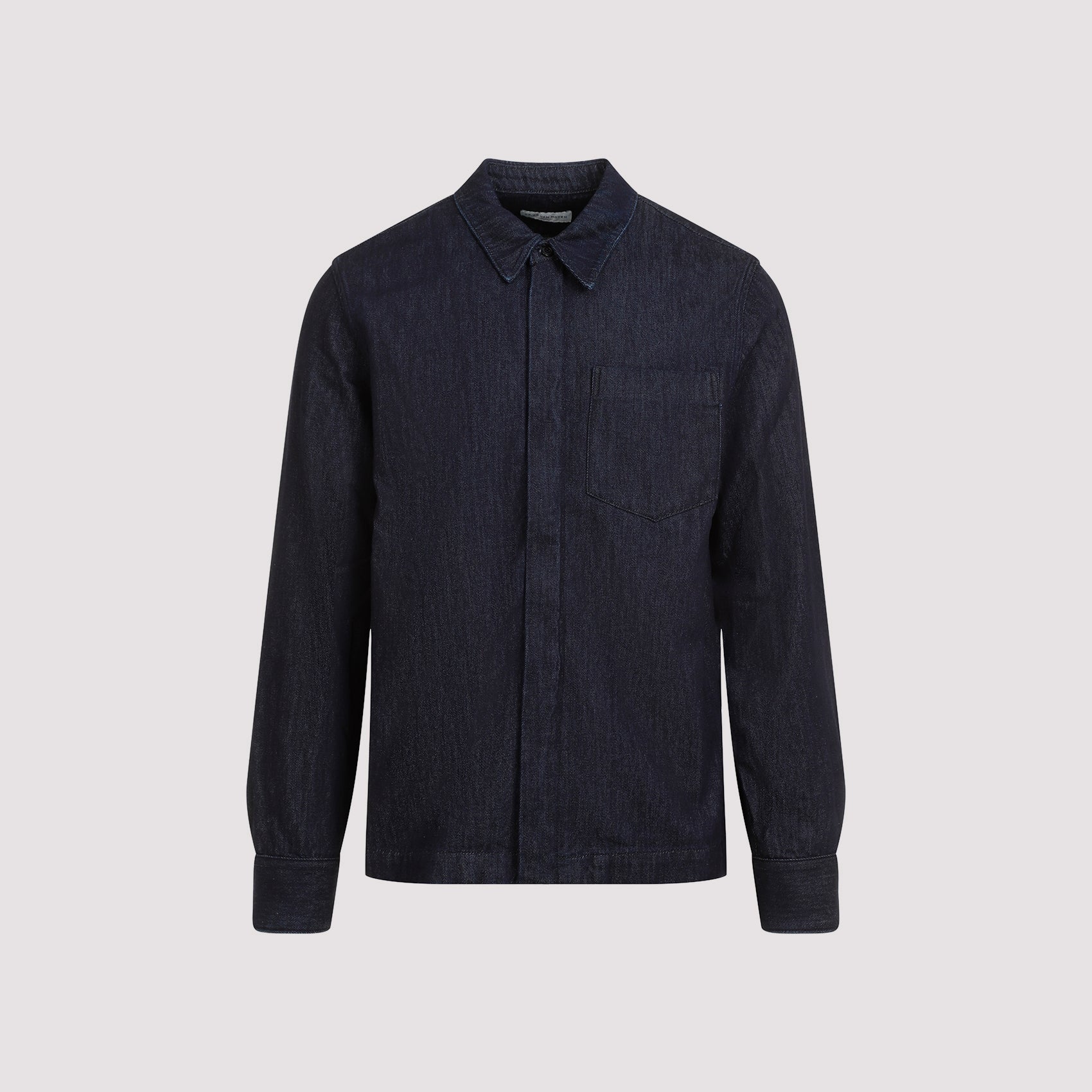 DRIES VAN NOTEN-OUTLET-SALE-Shirts BLAU-ARCHIVIST