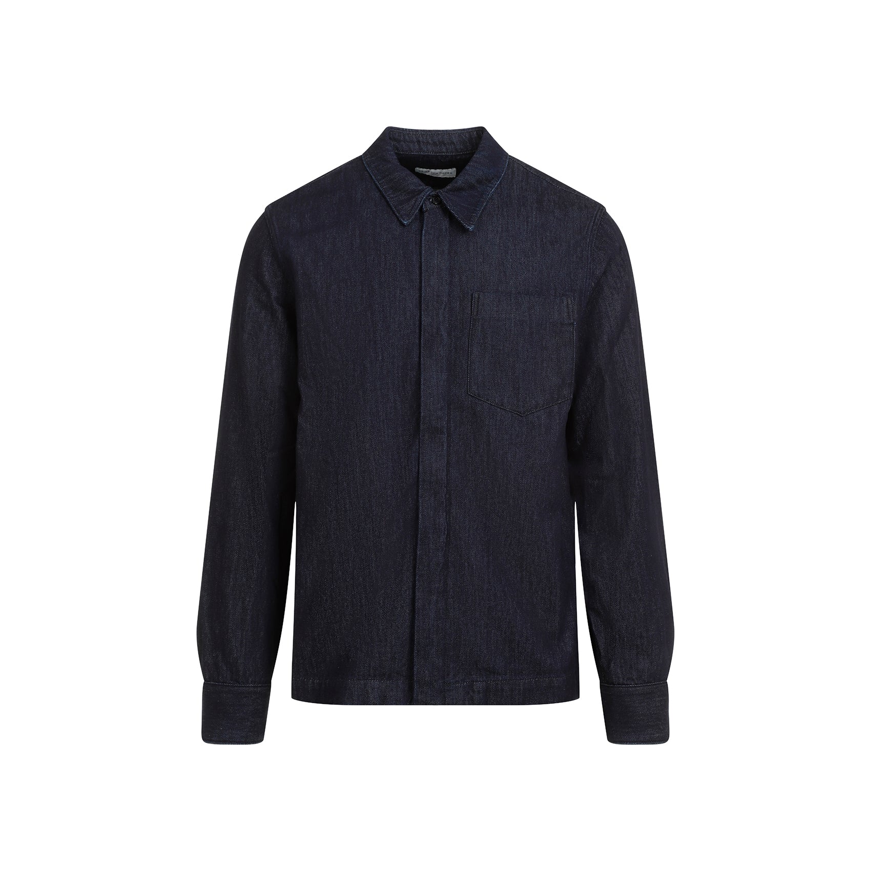 DRIES VAN NOTEN-OUTLET-SALE-Shirts BLAU-ARCHIVIST