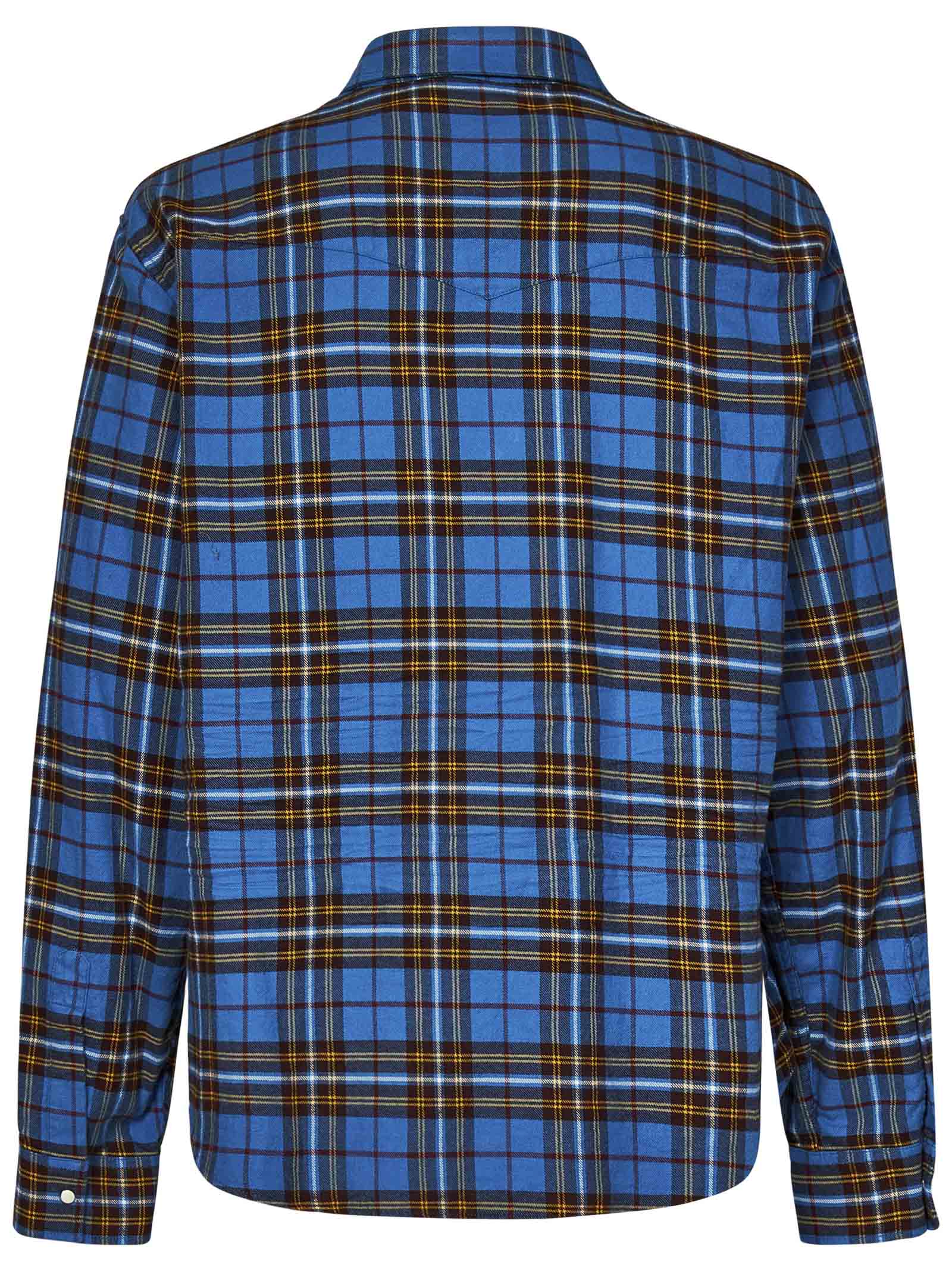 DSQUARED2-OUTLET-SALE-Shirts BLAU-ARCHIVIST