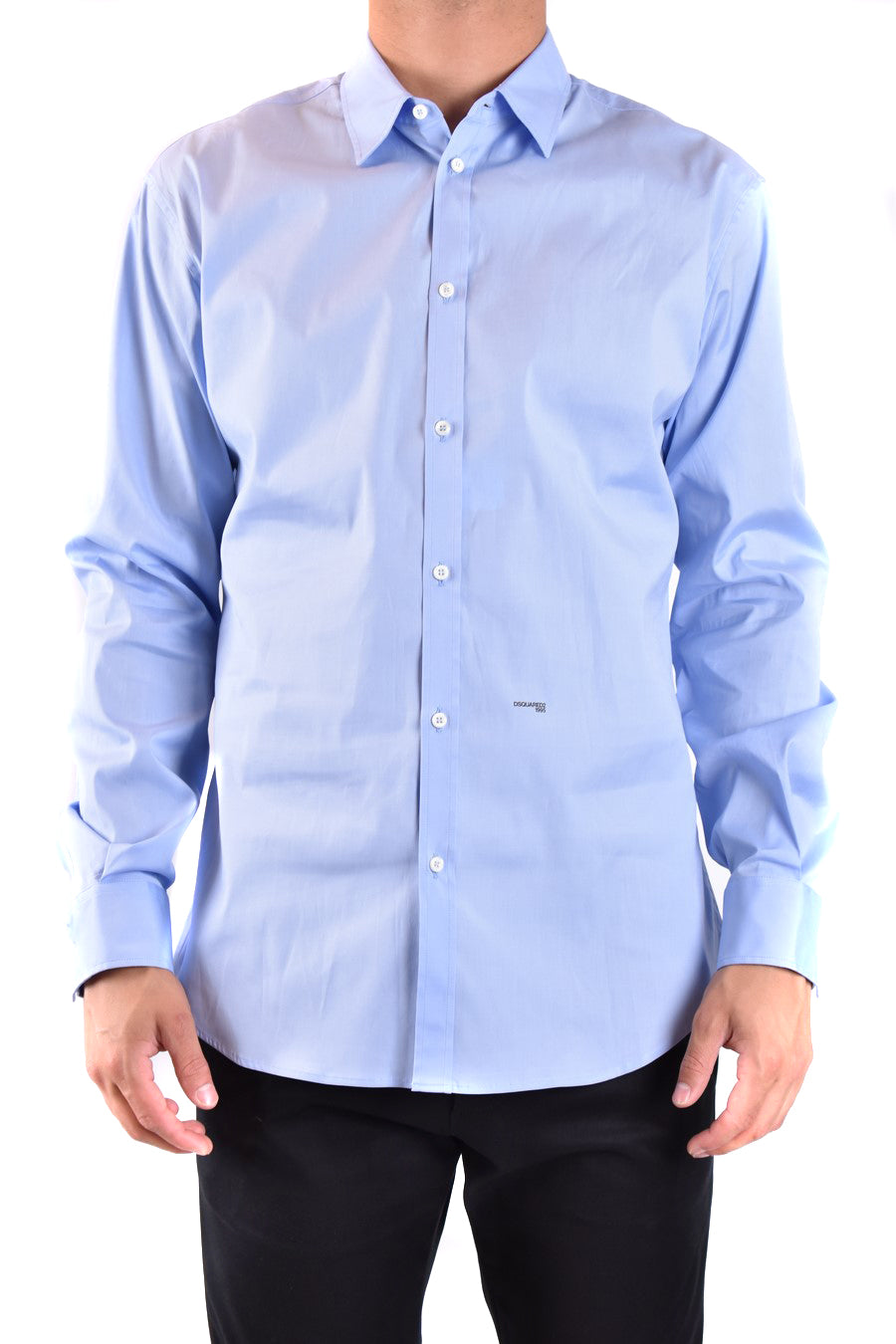 Dsquared2-OUTLET-SALE-Shirts BLAU-ARCHIVIST