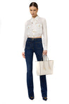 Elisabetta Franchi-OUTLET-SALE-Shirts BLAU-ARCHIVIST