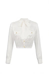 Elisabetta Franchi-OUTLET-SALE-Shirts BLAU-ARCHIVIST