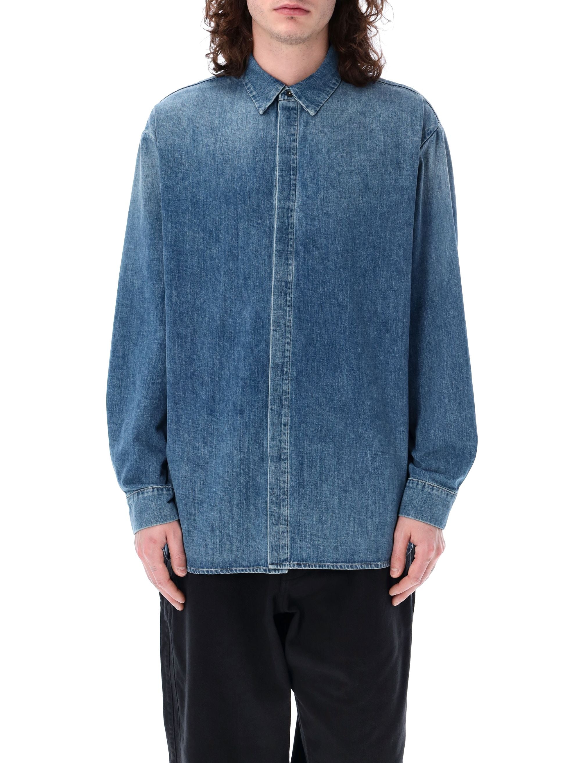 FEAR OF GOD-OUTLET-SALE-Shirts BLAU-ARCHIVIST