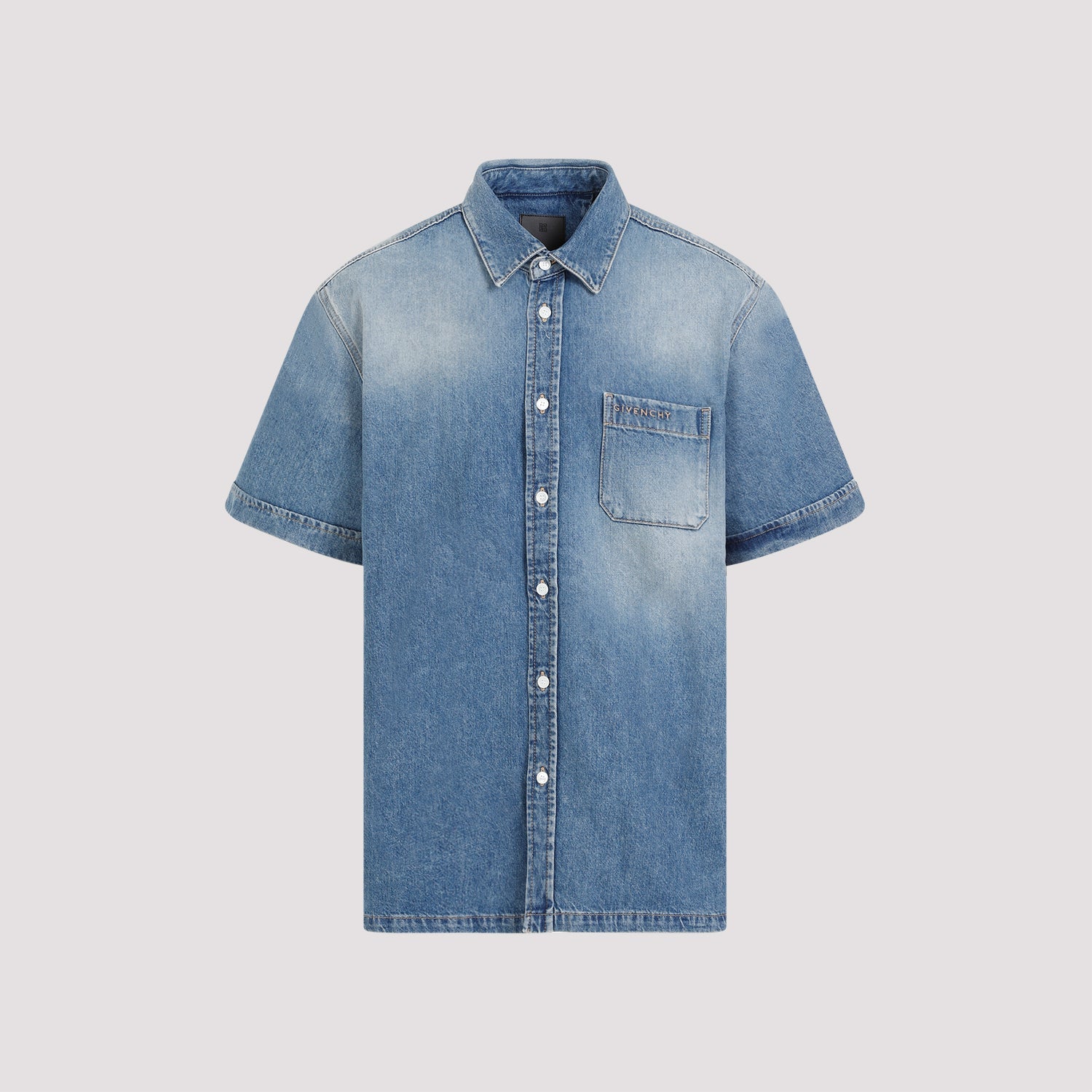 GIVENCHY-OUTLET-SALE-Shirts BLAU-ARCHIVIST