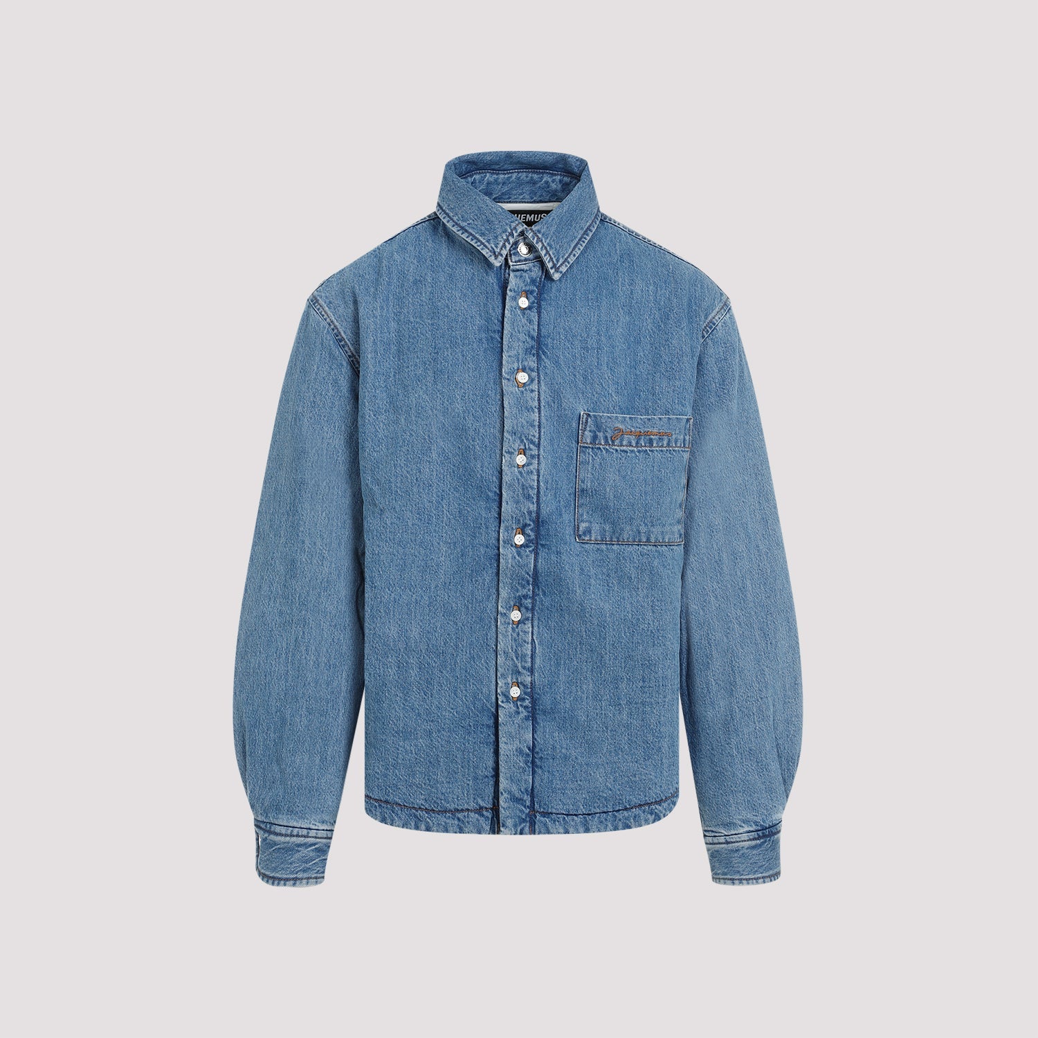 JACQUEMUS-OUTLET-SALE-Shirts BLAU-ARCHIVIST