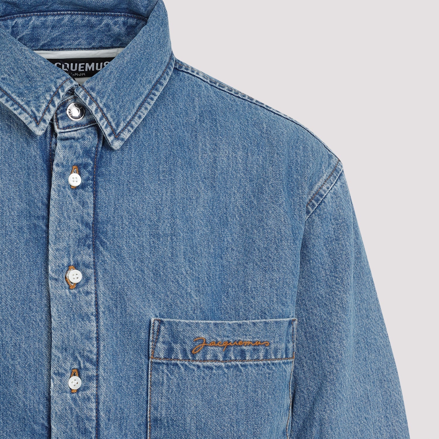 JACQUEMUS-OUTLET-SALE-Shirts BLAU-ARCHIVIST