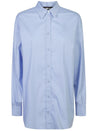 Just Cavalli-OUTLET-SALE-Shirts BLAU-ARCHIVIST