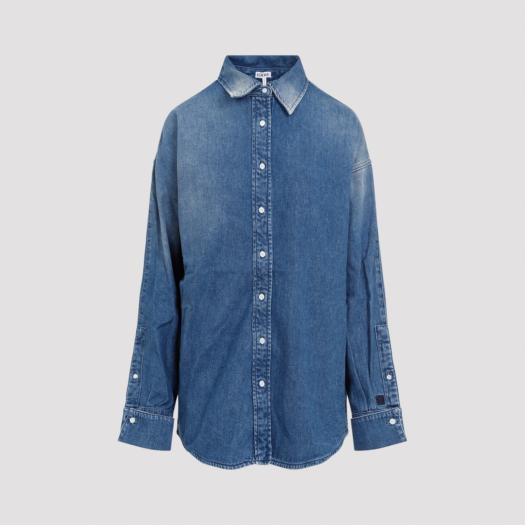 LOEWE-OUTLET-SALE-Shirts BLAU-ARCHIVIST