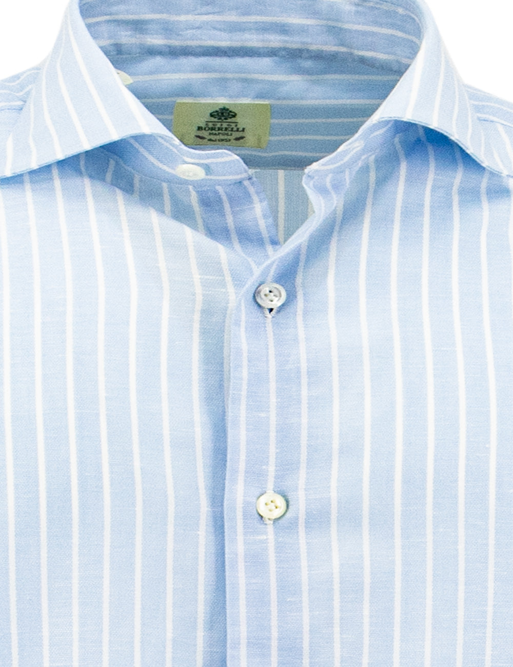 Luigi Borrelli-OUTLET-SALE-Shirts BLAU-ARCHIVIST