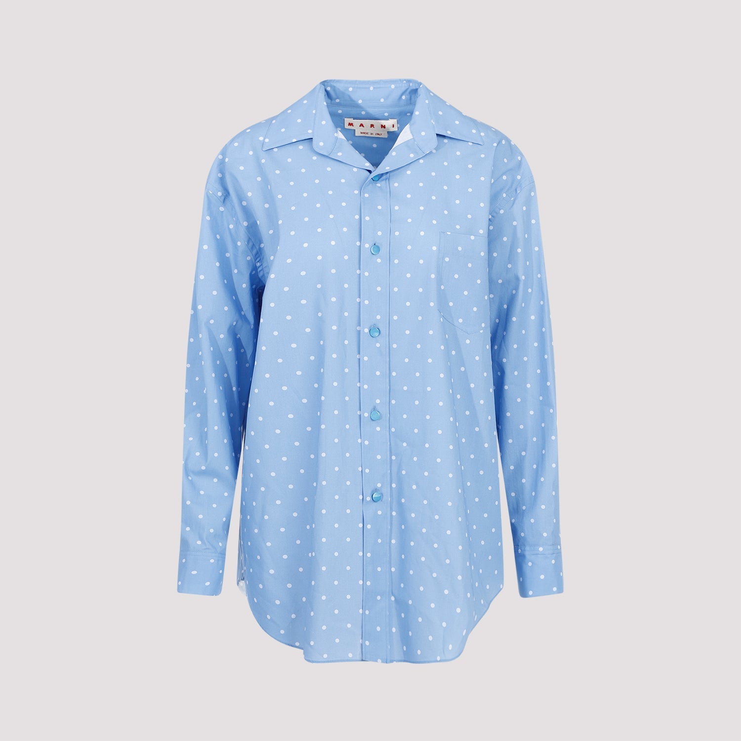 MARNI-OUTLET-SALE-Shirts BLAU-ARCHIVIST