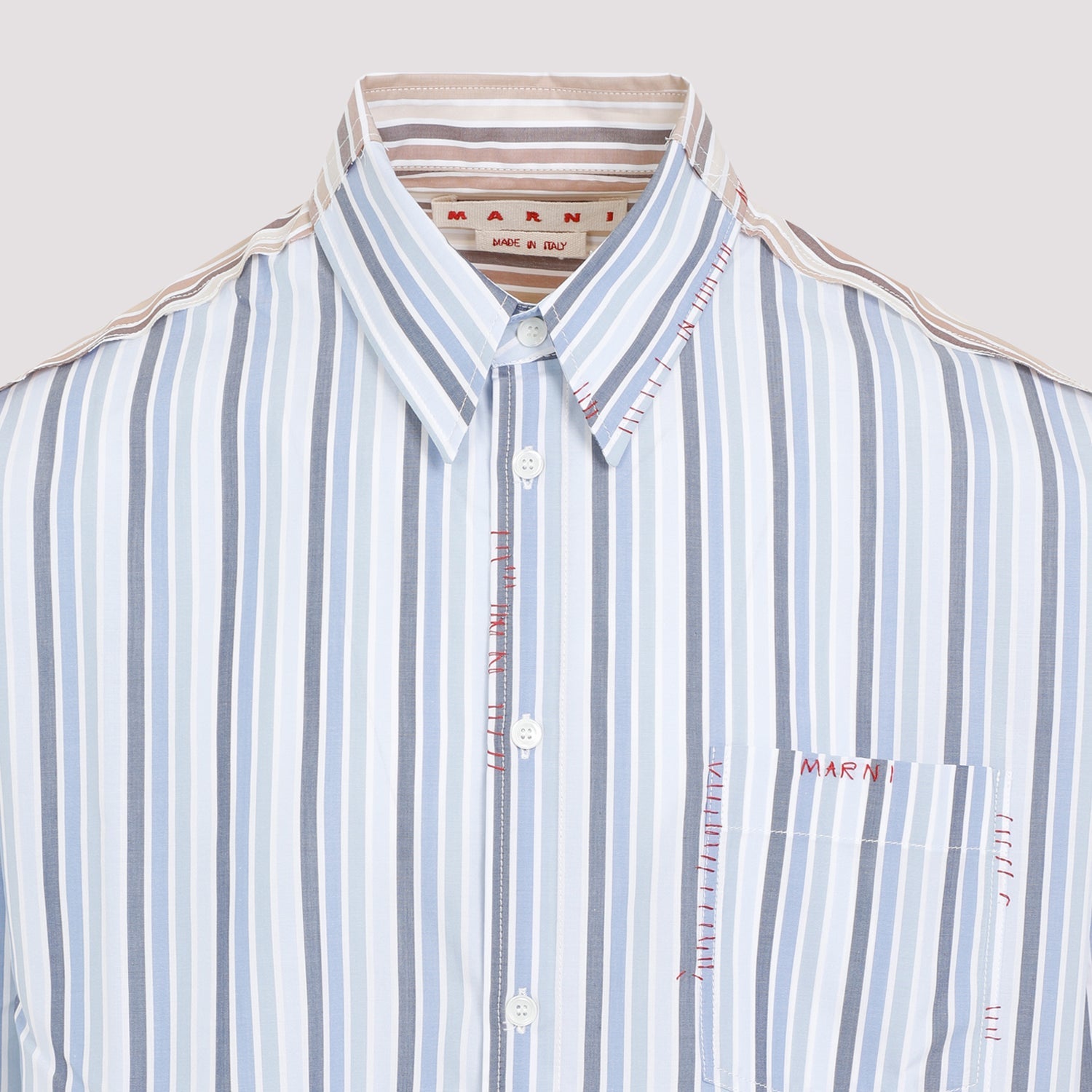 MARNI-OUTLET-SALE-Shirts BLAU-ARCHIVIST