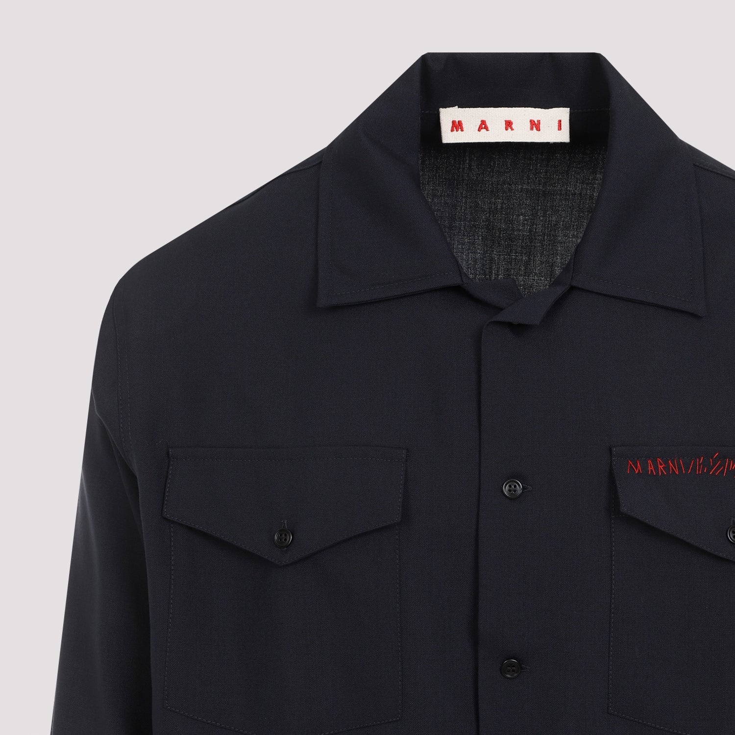 MARNI-OUTLET-SALE-Shirts BLAU-ARCHIVIST