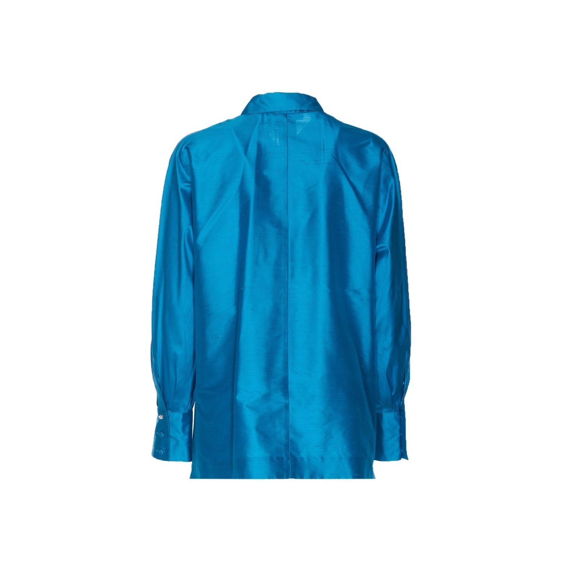 Max Mara Studio-OUTLET-SALE-Shirts BLAU-ARCHIVIST