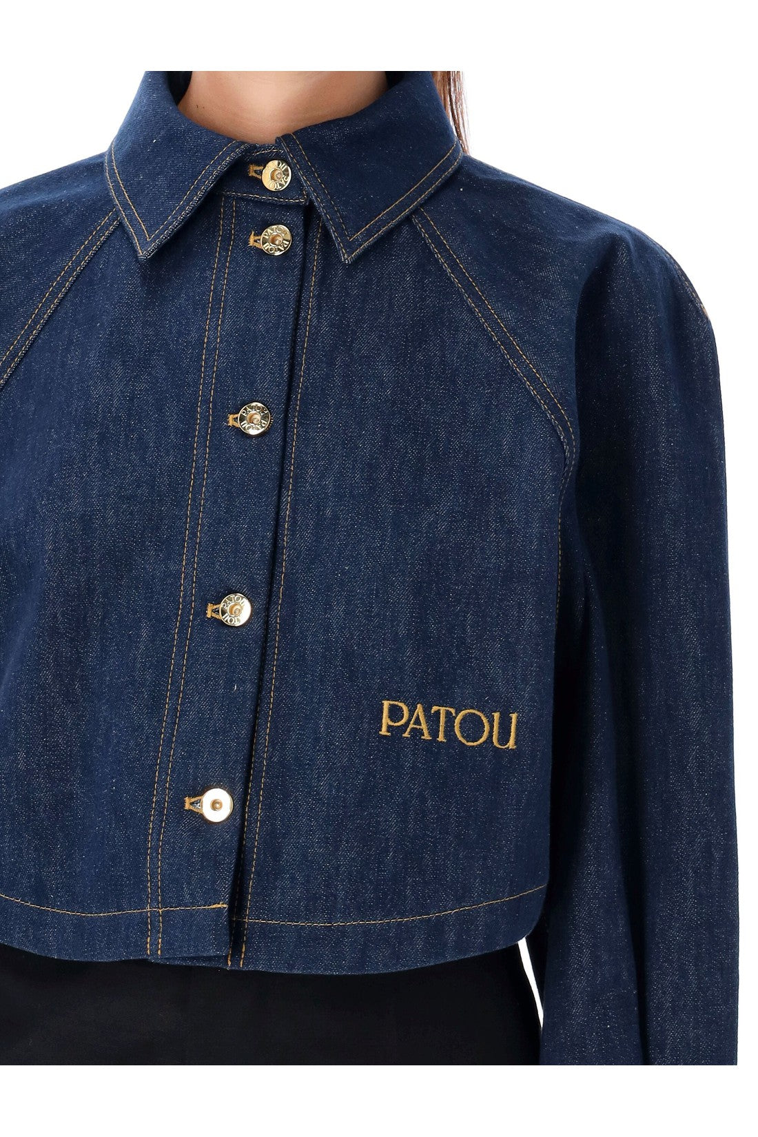 PATOU-OUTLET-SALE-Shirts BLAU-ARCHIVIST