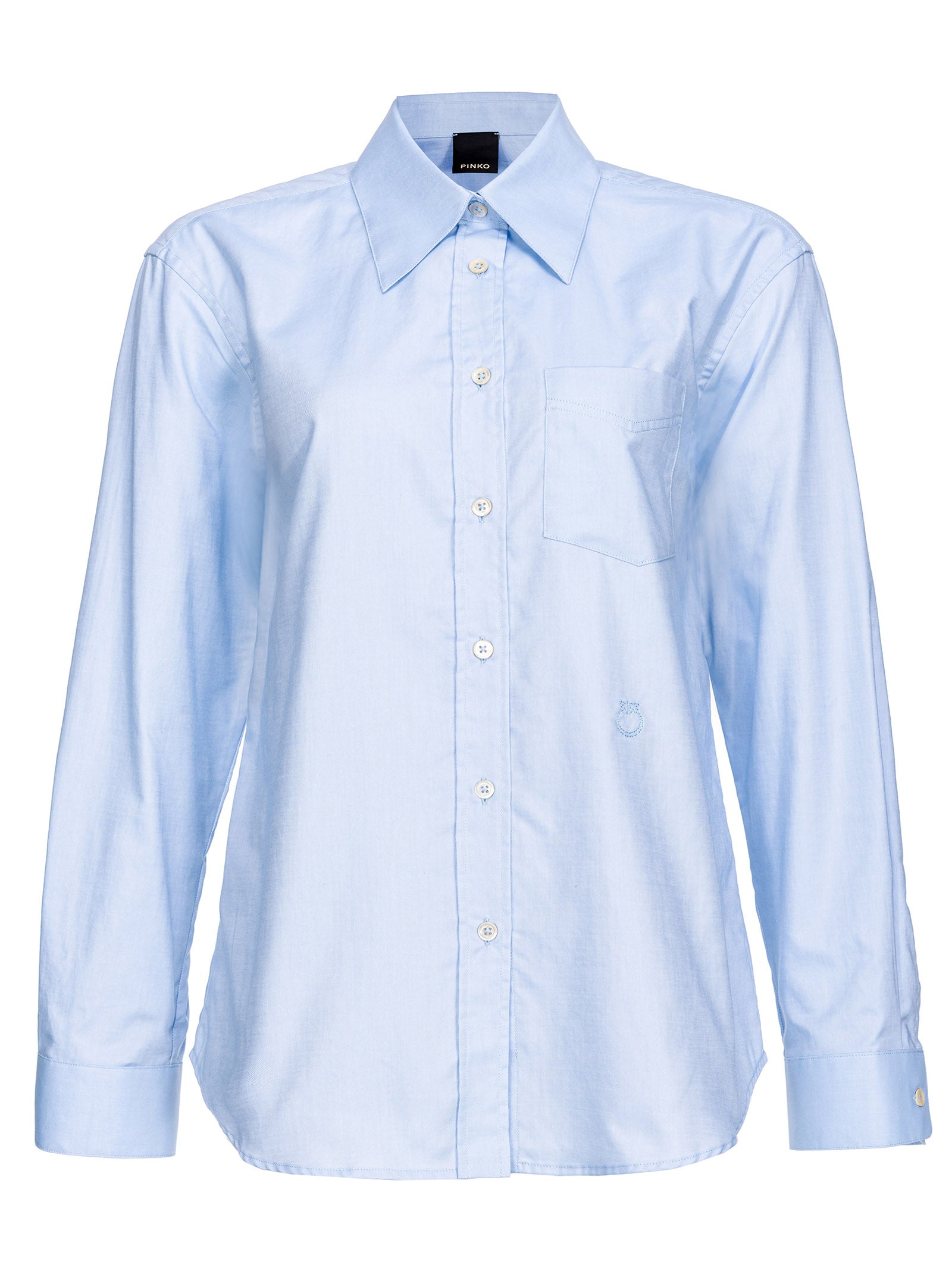 PINKO-OUTLET-SALE-Shirts BLAU-ARCHIVIST