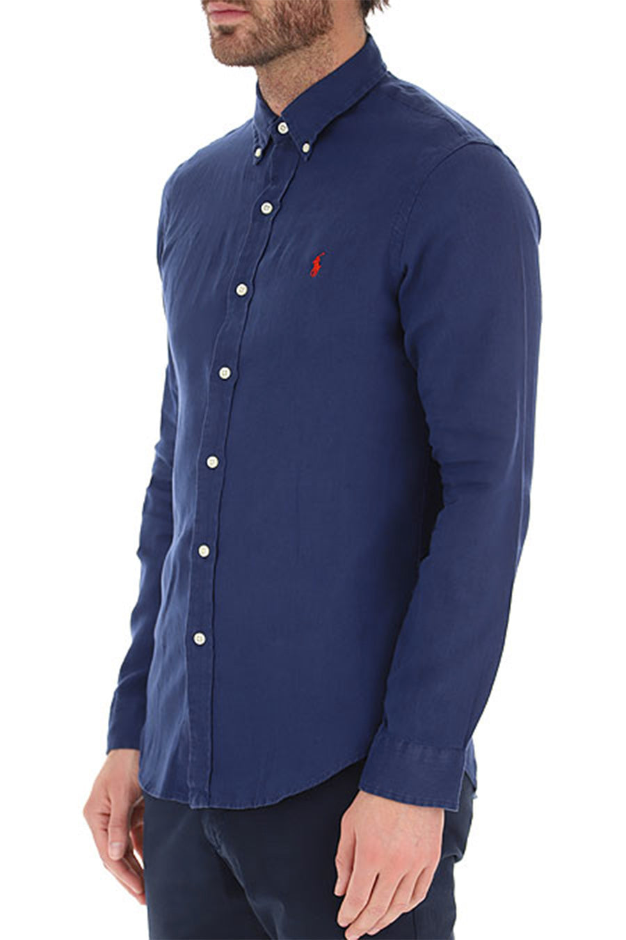 POLO RALPH LAUREN-OUTLET-SALE-Shirts BLAU-ARCHIVIST