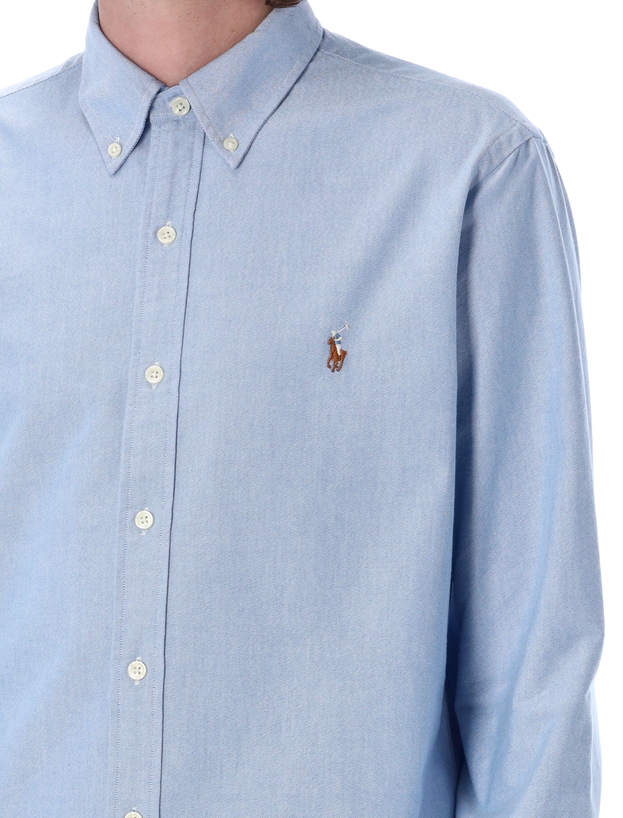 RALPH LAUREN-OUTLET-SALE-Shirts BLAU-ARCHIVIST