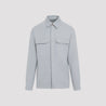 RICK OWENS-OUTLET-SALE-Shirts BLAU-ARCHIVIST