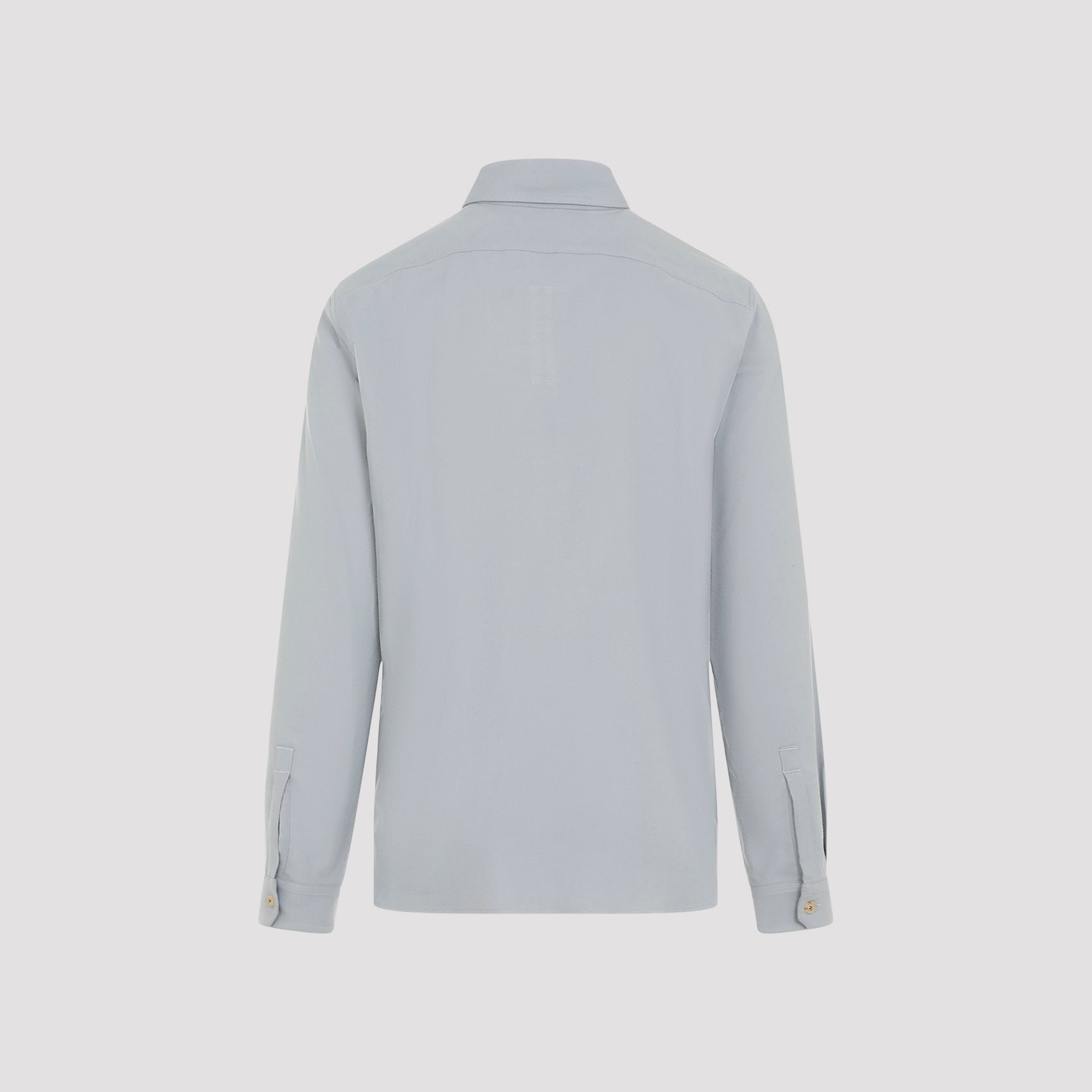 RICK OWENS-OUTLET-SALE-Shirts BLAU-ARCHIVIST