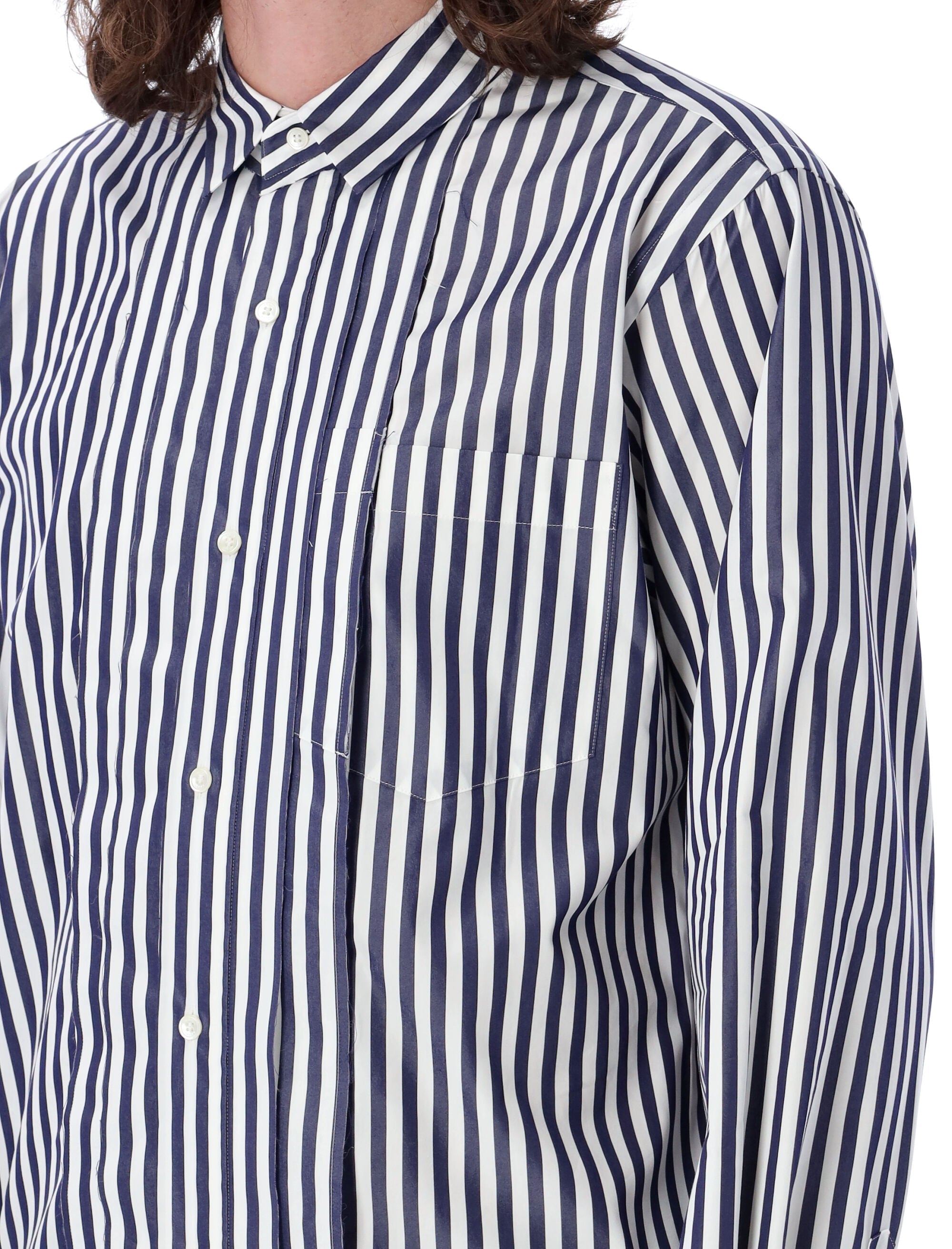 SACAI-OUTLET-SALE-Shirts BLAU-ARCHIVIST