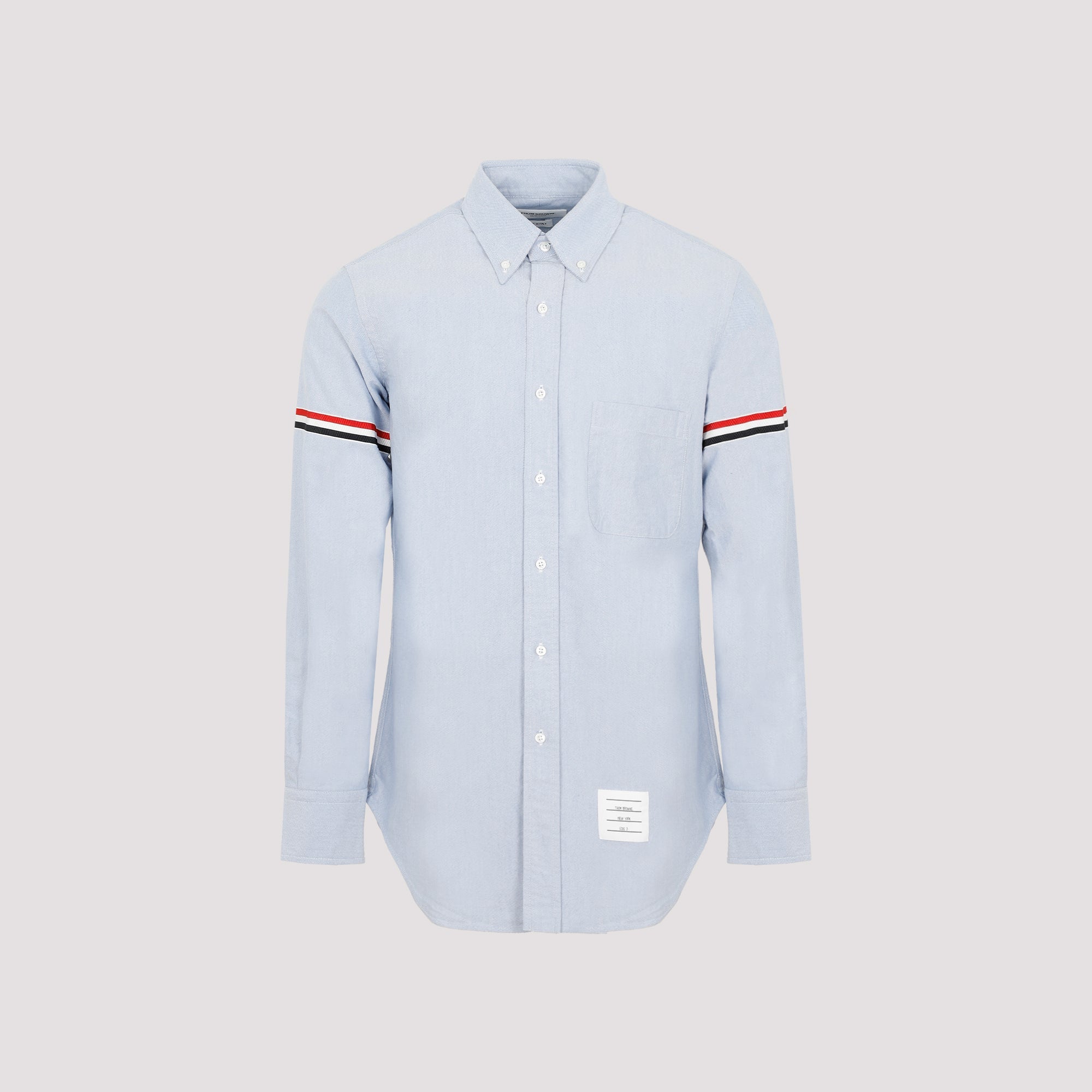 THOM BROWNE-OUTLET-SALE-Shirts BLAU-ARCHIVIST