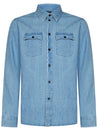 TOM FORD-OUTLET-SALE-Shirts BLAU-ARCHIVIST