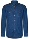 TOM FORD-OUTLET-SALE-Shirts BLAU-ARCHIVIST